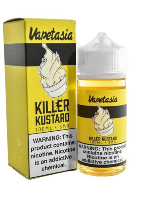 ایجوس لیمو خامه کاسترد ویپتازیا Vapetasia Killer Kustard Lemon